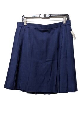 NWT TALBOTS Petites Worsted Wool Pleated Skirt 16P